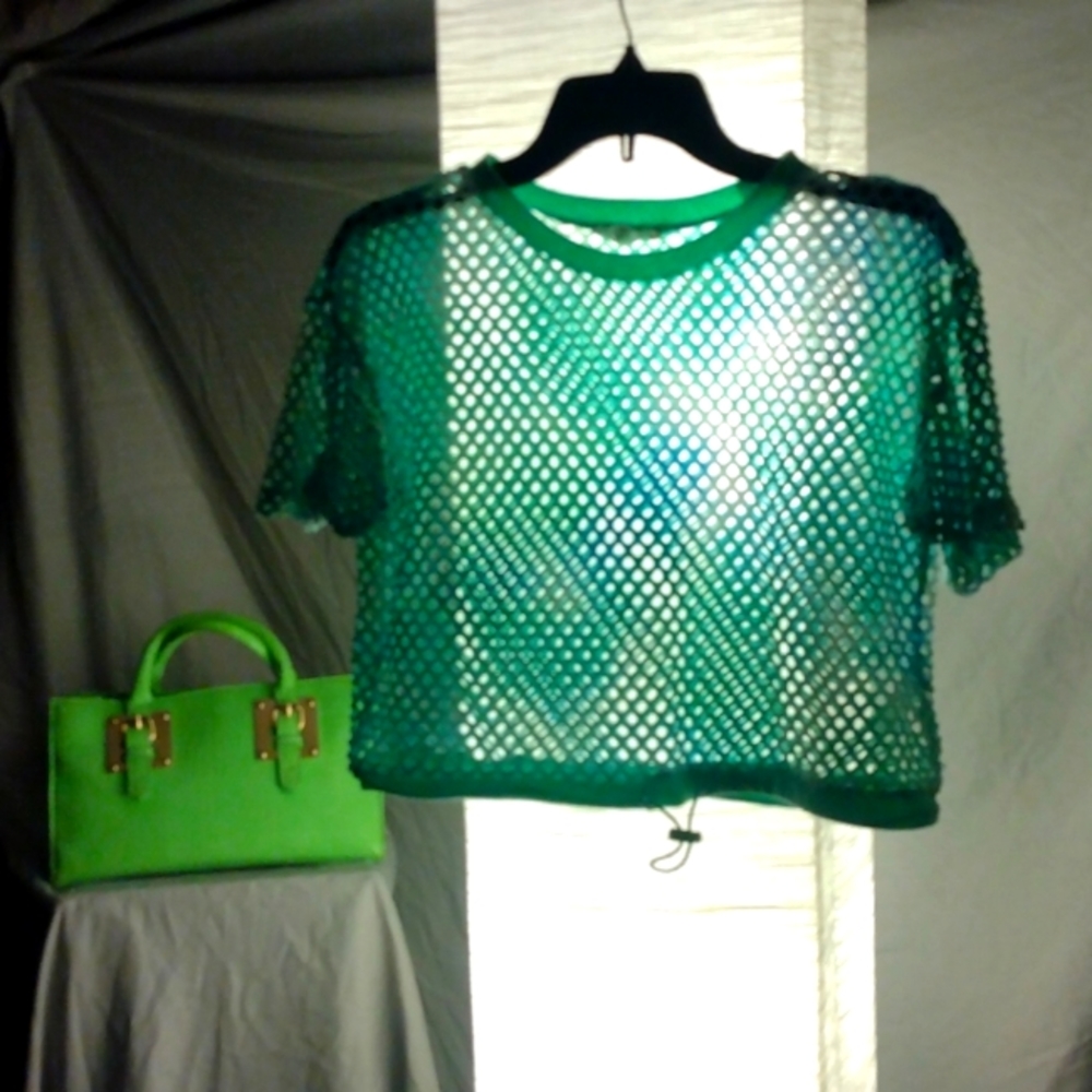 Cover up size S Blue & Green